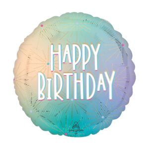 Orbz balloon - Happy Birthday